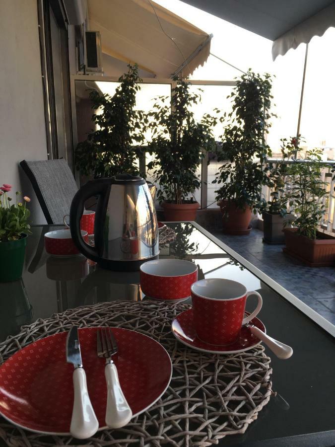 Athens Penthouse Cosy Apartment Dış mekan fotoğraf